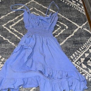 Chic Blue Mini Dress